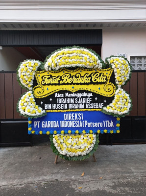Papan Bunga Duka di Aru Tengah Selatan